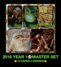 Topps 2016 STAR WARS Halloween digital CARD TRADER Monsters of Galaxy AWARD SET picture