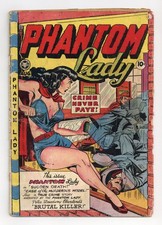 Phantom Lady #19 PR 0.5 RESTORED 1948 picture
