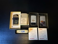 Vintage Pepsi-Cola Advertising Lighter & Pocket Knife Collection picture