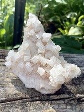 Large Pink Halite Cluster- Natural 4.7” Cubic Pink Halite Crystals California picture