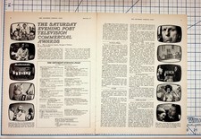 1976 The Saturday Evening Post TV Commercial Awards Magazine Page Print Ad picture