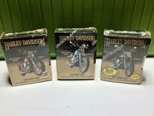 3 Vintage Harley Davidson Series 1, 2, 3 Boxed Sets Sealed Factory Trading Card picture