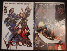 Vampi Vicious #1 TWO COVERS A & B Lot 2003 Anarchy Studios NM picture