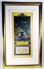 Maxfield Parrish Framed 1927 Edison Mazda Calendar picture