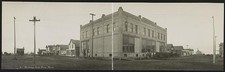 Photo:Gary Minnesota Unpaved Street Brick Building Horses Wagon c1908 picture