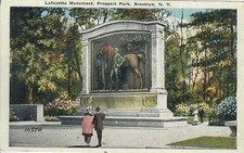 Marquis de Lafayette Monument Brooklyn NY New York picture