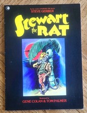Stewart the Rat Graphic Novel Softcover 1980. Steve Gerber, Gene Colan (FN) picture