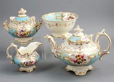 Old Paris Porcelain Tea Service, Petit Style, Louis-Philippe I period, c. 1840 picture
