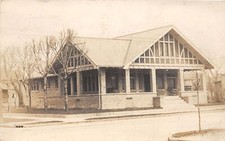 J66/ Huntington Indiana RPPC Postcard c1918 Residence W.J. Briant 353 picture