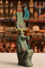 Sobek Crocodile god of the Nile & power statue in Ancient Egypt picture