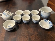 Porcelain Tea Set. Arita Ware (Arita Yaki). Beautiful Unique Set From Japan picture