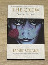 The Crow Special Edition Hardcover Graphic Novel Signed & Sketch by James O'Barr picture