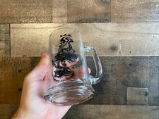 Motorola Toronto Glass VTG 1983 Canada Train AAR Beer Drink Clear Black Phone picture