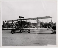 Phillips 66 Curtiss Pusher Biplane N66U Vintage Photo Billy Parker Airshow picture