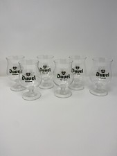 Duvel Moortgat Green Tulip Stem Beer Glass Ritzenhoff Crystal Belgium .25L W/Box picture