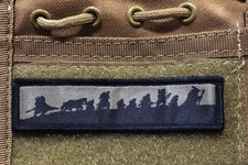 1x4 Lord of the Rings Subdued Morale Patch Tactical Military Army Badge Flag picture