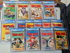Dragon Ball Part 3 Complete Set #1-14 CGC 9.0-9.8 VIZ Comics 2000 (10 CGC 9.8s) picture