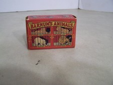 Antique Barnum's Animals Crackers Box National Biscuit Company 