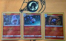 Unified Minds  (Reverse Holos) Litwick Lampent Chandelure 28 - 30/236 LP 🔥🕯️👻 picture