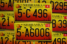 ONE OR MORE Nebraska Sand Hill Cranes License Plate picture