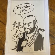 Mr. T Pity The Fool, Drawing By Norman Breyfogle. Pencil And Sharpee 2003 picture