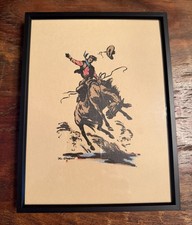Till Goodan 1940s Wallace China Go Along With Original Hand Colored Picture Rare picture