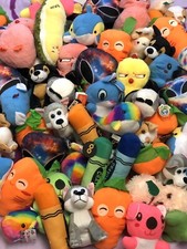 Crane Claw Generic Plush Mix 110 Pieces Small 20% Pokémon Cards picture