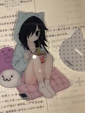 Anime Watamote Tomoko Kuroki Acrylic Stand decorative piece toy 15cm picture