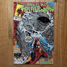 Amazing Spider-Man #328 Incredible Hulk Todd McFarlane Art 🔥🔑 Marvel 1989 VF- picture