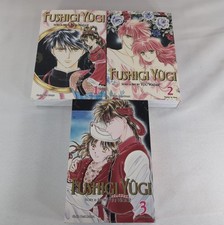 Fushigi Yugi 1 2 3 Three in One Manga Books Vizbig 2009 Set Lot Manga Yuu Watase picture