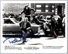 Paul Newman Autograph Photo Fort Apache The Bronx 1980 Movie Still FA-K-7 picture