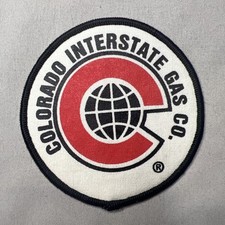 Vintage Colorado Interstate Gas Company Pipeline Fuel Oil Drilling Patch 3” picture