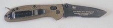 Benchmade 557 Mini-Griptilian Tanto USMC 237th Marine Corps Birthday Ball Knife picture