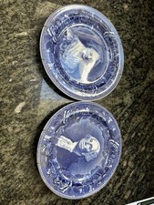 George Washington Martha Washington Plates picture