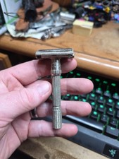 Vintage 1960's Gillette Single Blade Safety Razor Adjustable etc. picture