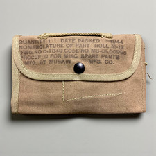 Vintage WWII US Spare M13 Parts Pouch picture