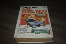 Chilton's Auto Repair Manual 1980 American Cars 1973-1980 Ford Mopar GM picture