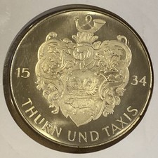 Switzerland c/n Medal: 500 Jahre Post (encapsulated In Post Marked Envelope) picture