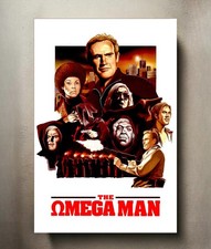 The Omega Man 8x12 Metal Movie Poster Sign picture