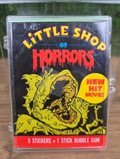 1986 Topps Little Shop of Horrors Complete Trading Card Set 44 Cards Movie picture
