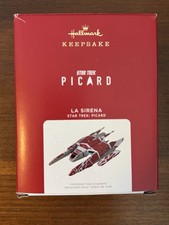 HALLMARK 2021 STAR TREK PICARD LA SIRENA ORNAMENT picture
