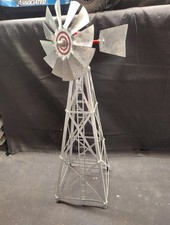 Vintage Windmill Salesman Sample Galvanized Steel 16.75