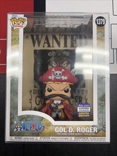Funko Pop One Piece Gol D. Roger Wanted Poster #1379 Summer Convention picture