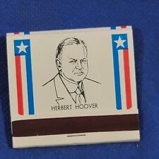 Herbert Hoover 31st President Of The United States Of America Matchbook picture