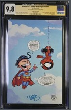 Marvel/DC: Spider-Man/Superman 1 Young Varient CGC 9.8 (signed In blue) picture
