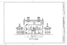 Cliveden Chew House 1777 Vintage Battle Germantown Section Reprint Wall Art picture