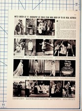 Mitzi Green 1930s Magazine Article Child Star Actress Hollywood Biography picture