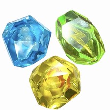 Pokemon Evolution Stones (Fire, Water, Thunder) - Counter, TCG, Prop, Custom picture