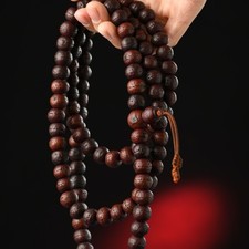 New 11.5mm Tibetan 108 Beads Phoenix Eye Bodhi Bead Mala   Buddhist picture