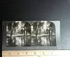 Yosemite Falls Stereoview Keystone View Co. Early 1900s California Nature picture